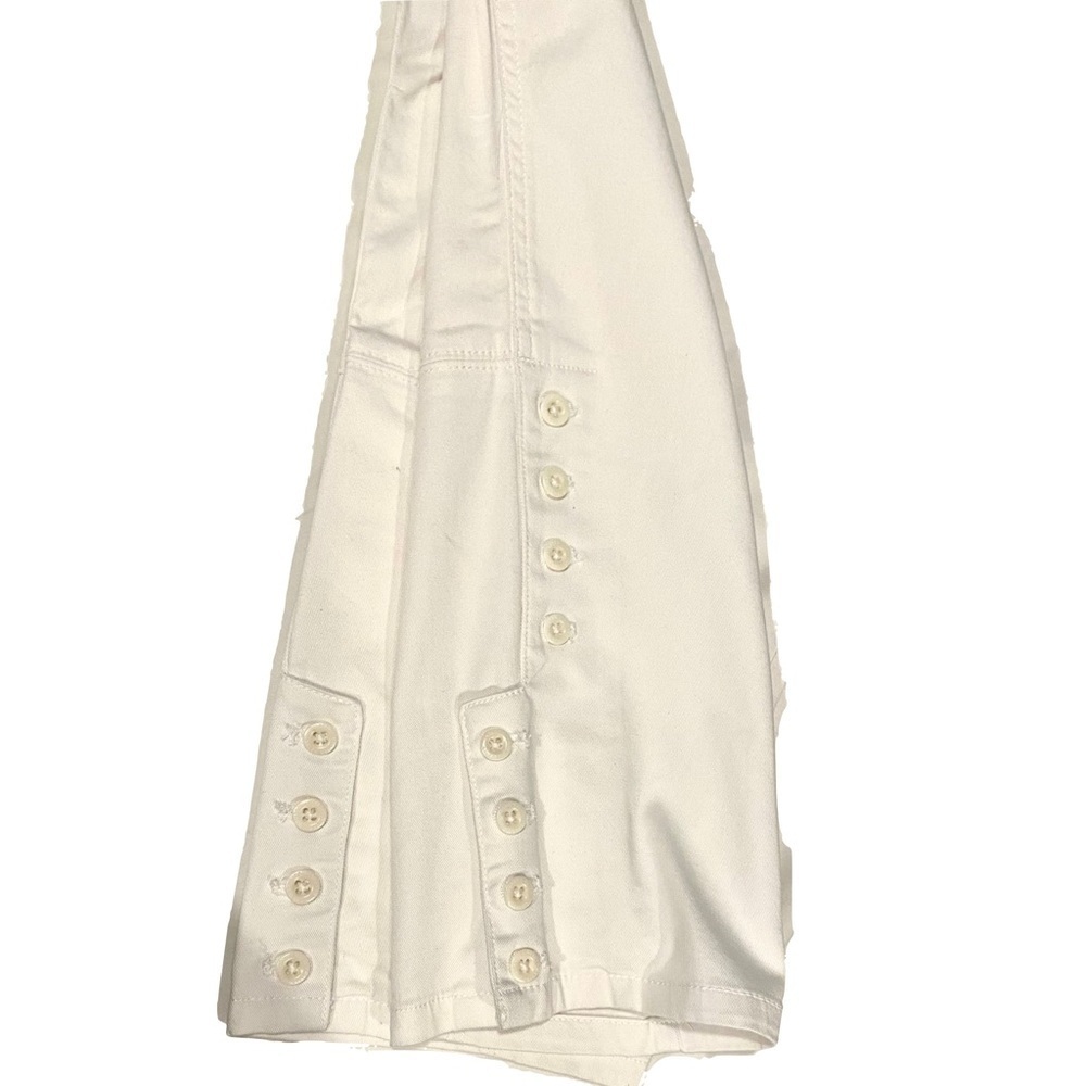 NWT Lauren Ralph Lauren White Cotten Stretch 4 Pockets Pants Equestrian Size 22W - Picture 11 of 12